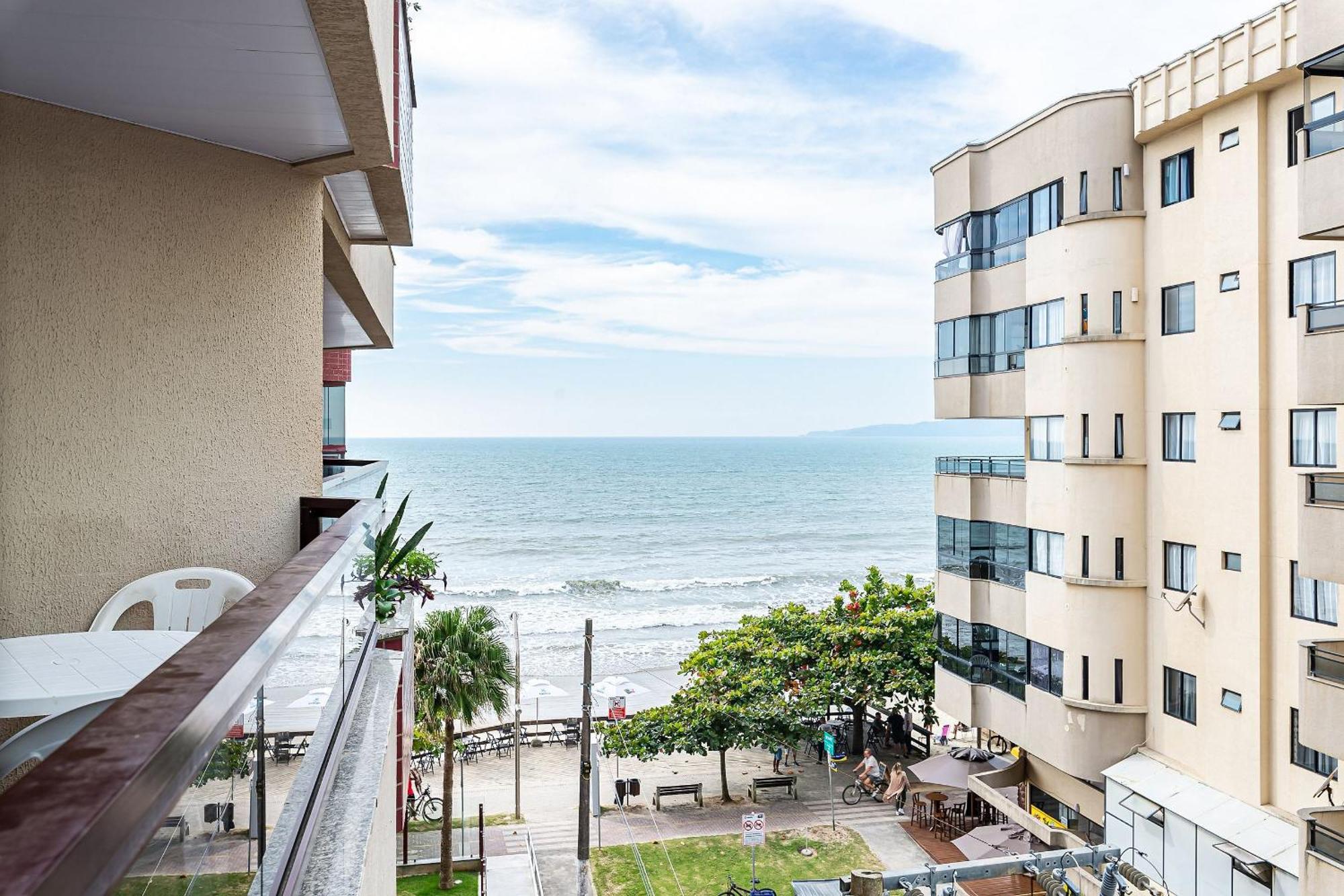 Apartment Apto Pe Na Areia Vista Mar Em Meia Evb308 *